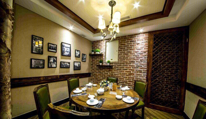 复古元素混搭,三宝粥店打造独特用餐体验-4