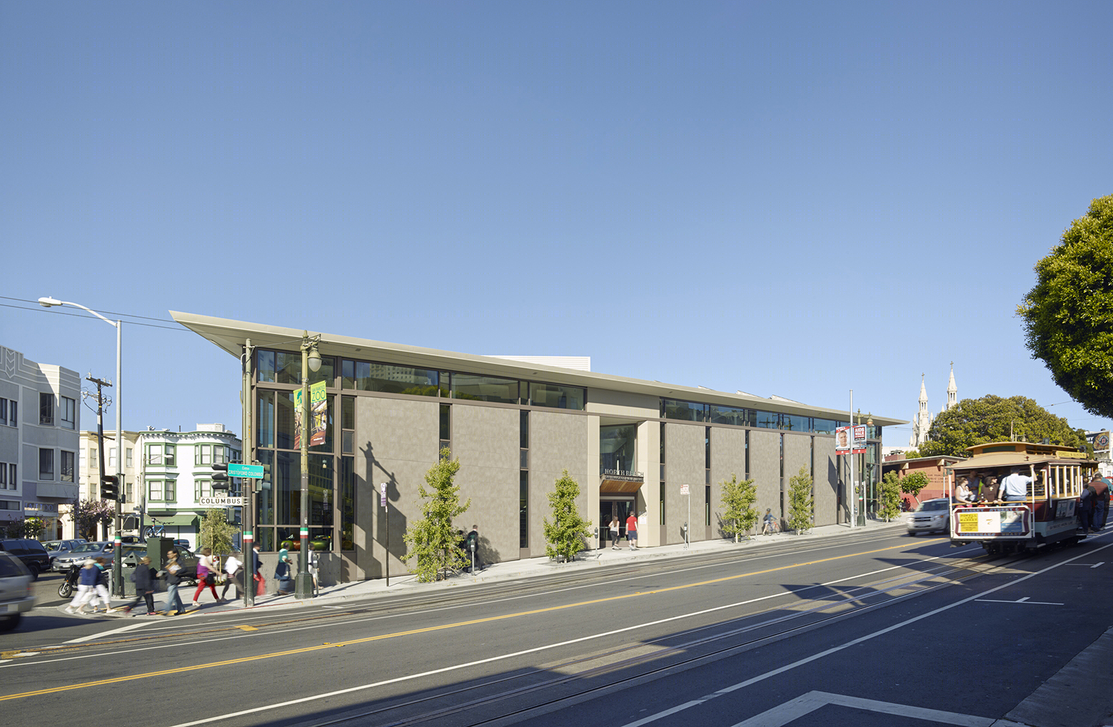 美国北滩图书馆分馆丨Leddy Maytum Stacy Architects-23
