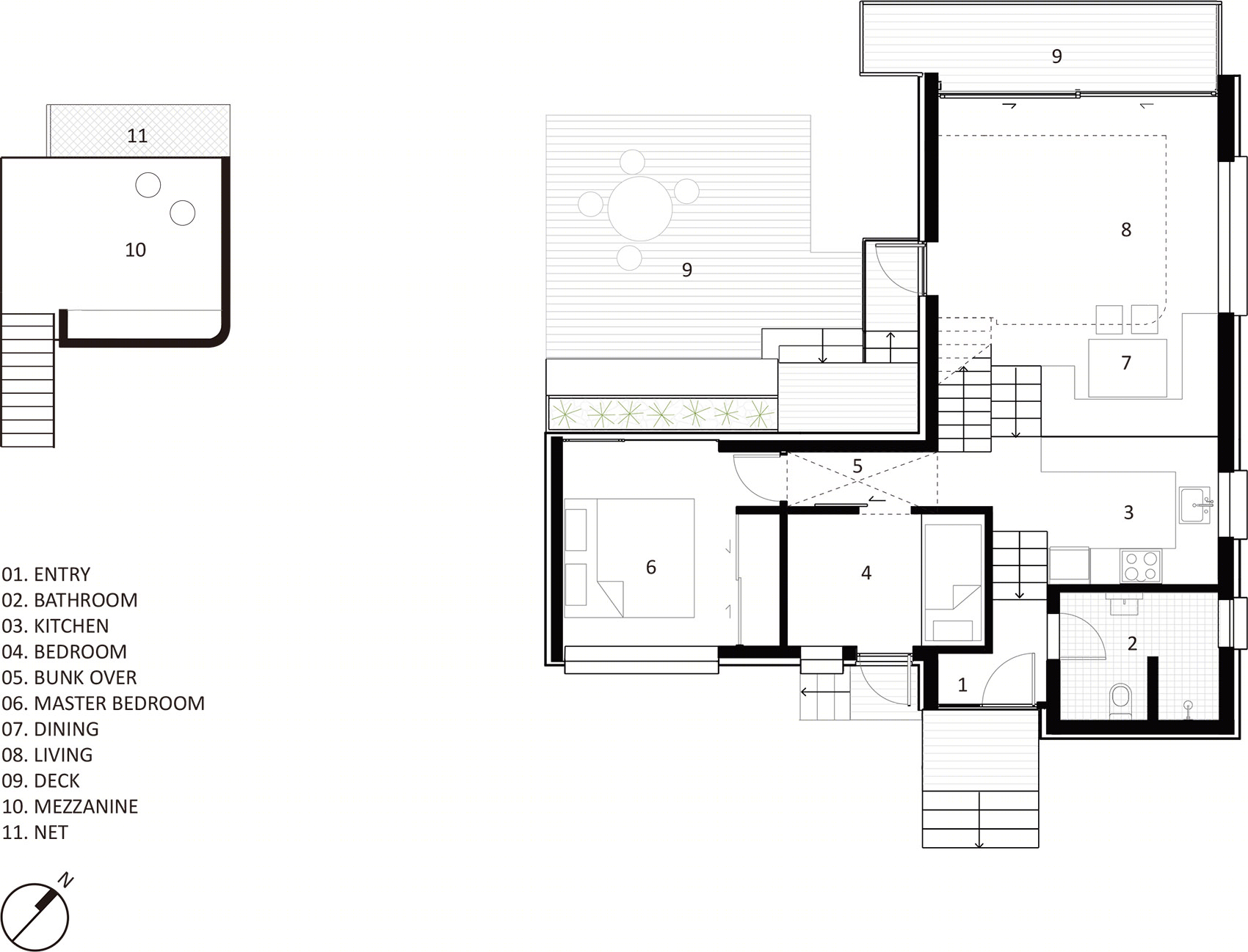 Casper's House · 蓝紫色新西兰度假小屋丨Glamuzina Architects-49