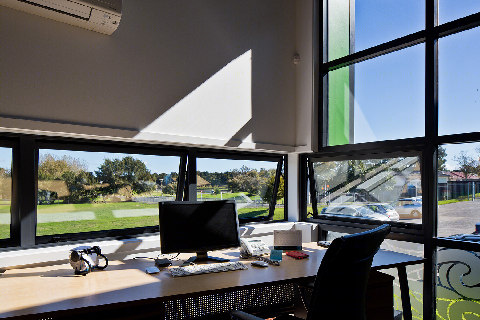 新西兰克莱顿学校大厅及行政楼丨Stephenson&Turner-34