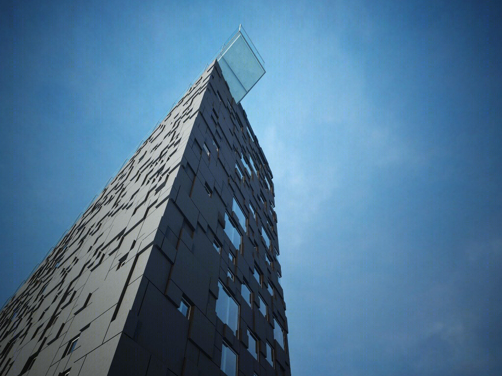 挪威 DnB NOR 总部-C 建筑,绿色屋顶与室内公共空间的设计亮点-8