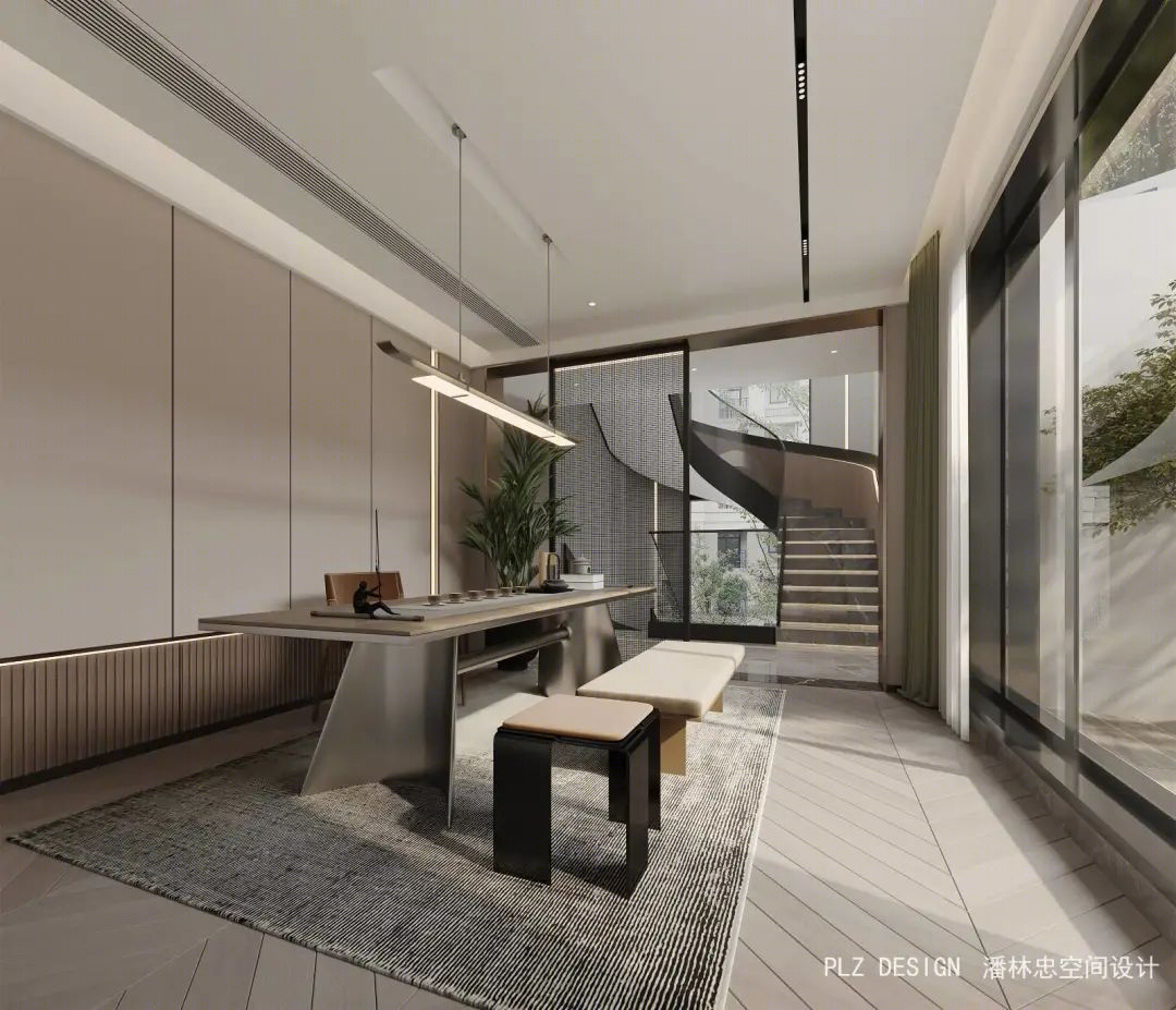现代慢生活 · 770m²独栋住宅的诗意与自由丨潘林忠空间设计-53