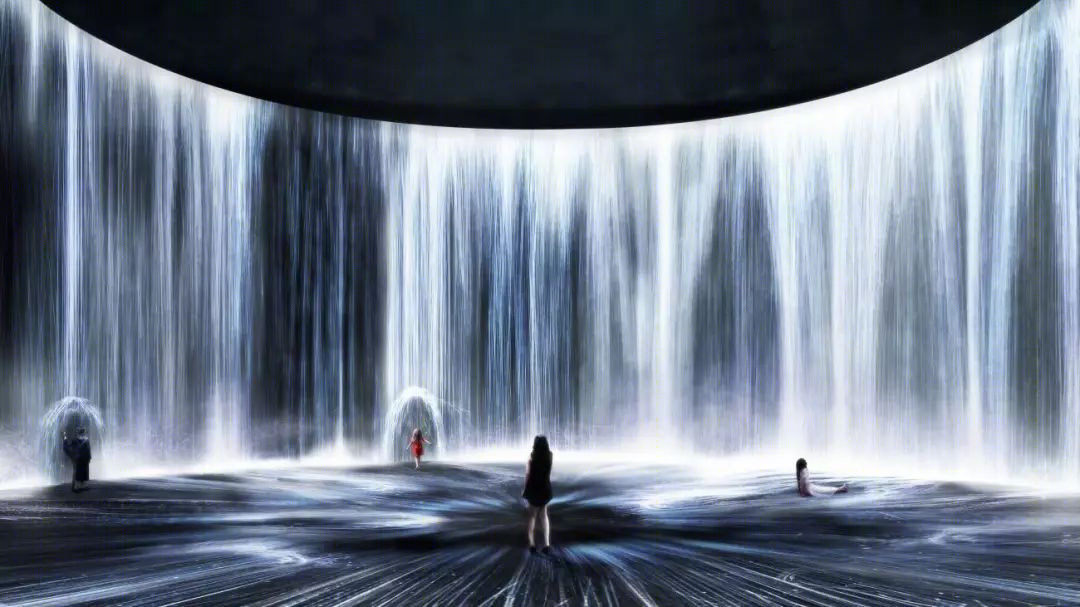 上海油罐艺术中心 teamLab 大展 梦幻水粒子世界-19
