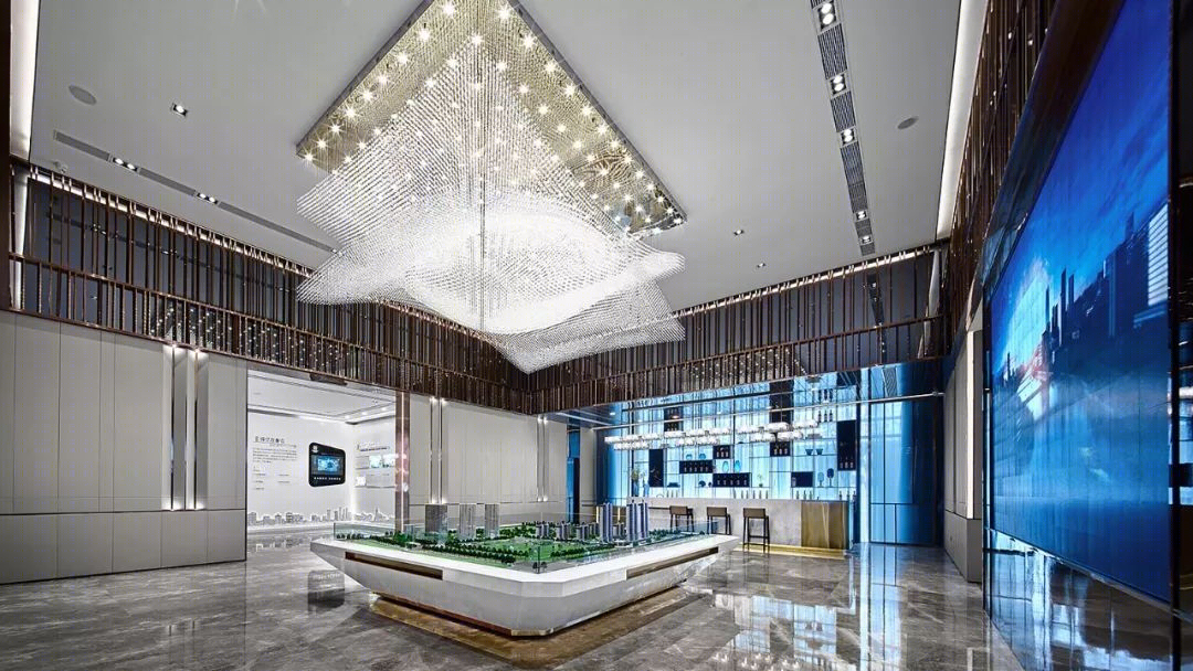 保亿·未来风景里售楼处，简约雅致，自然材质演绎现代风-17