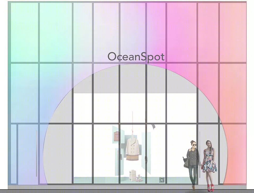 上海 OceanSpot 联合零售店，动感光影诠释购物新体验-38