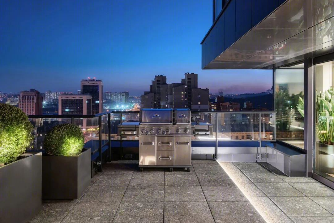 乌克兰基辅 150㎡灰色优雅大平层-63