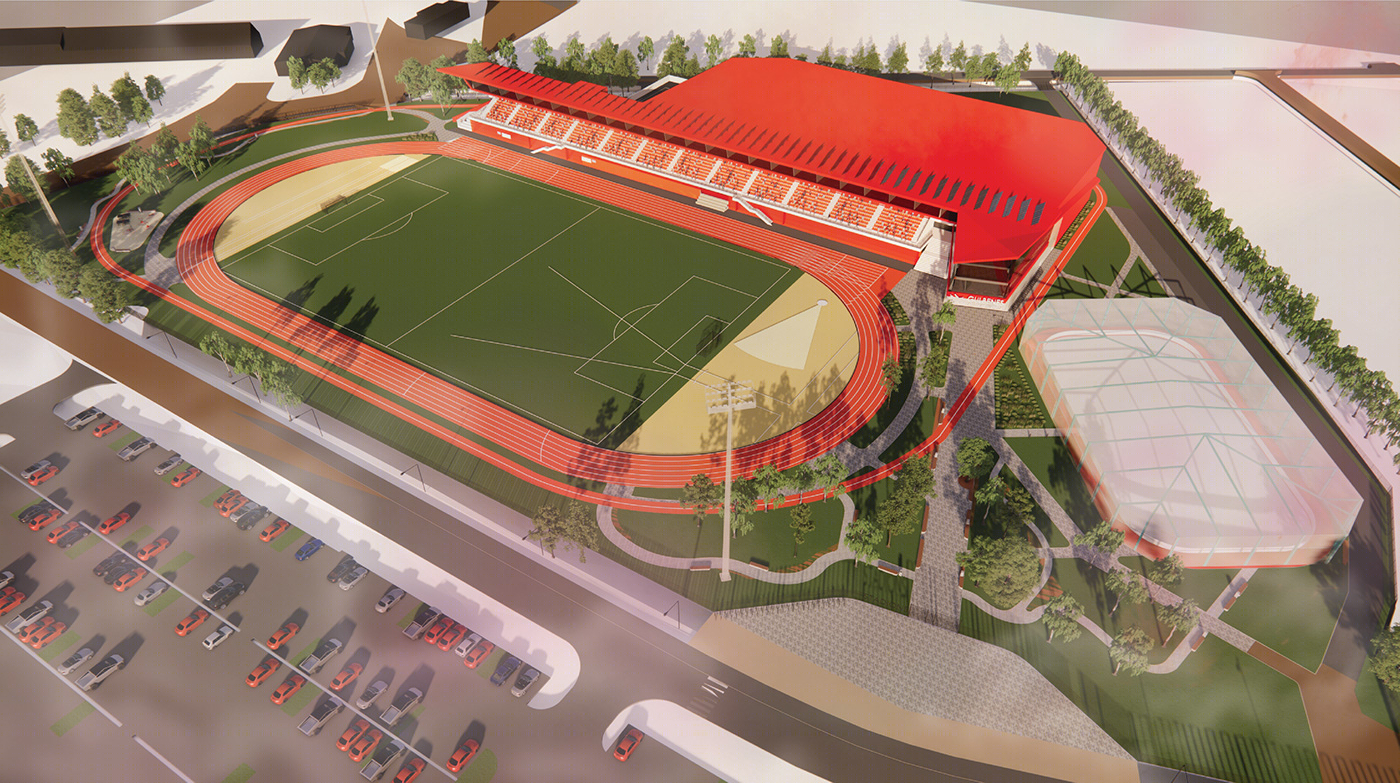 SPORTS COMPLEX IN GULBENE | COMPETITION PROJECT-0
