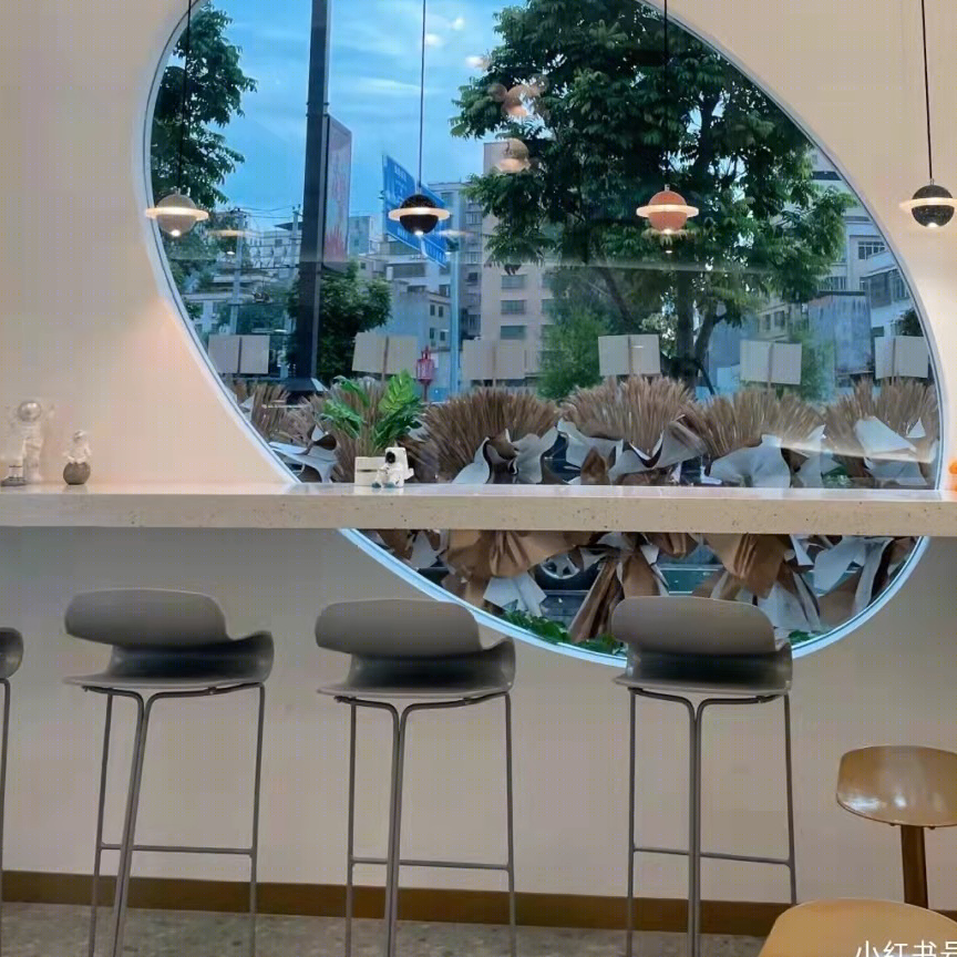 浅绿蛋糕店丨壹扬建筑装饰-30