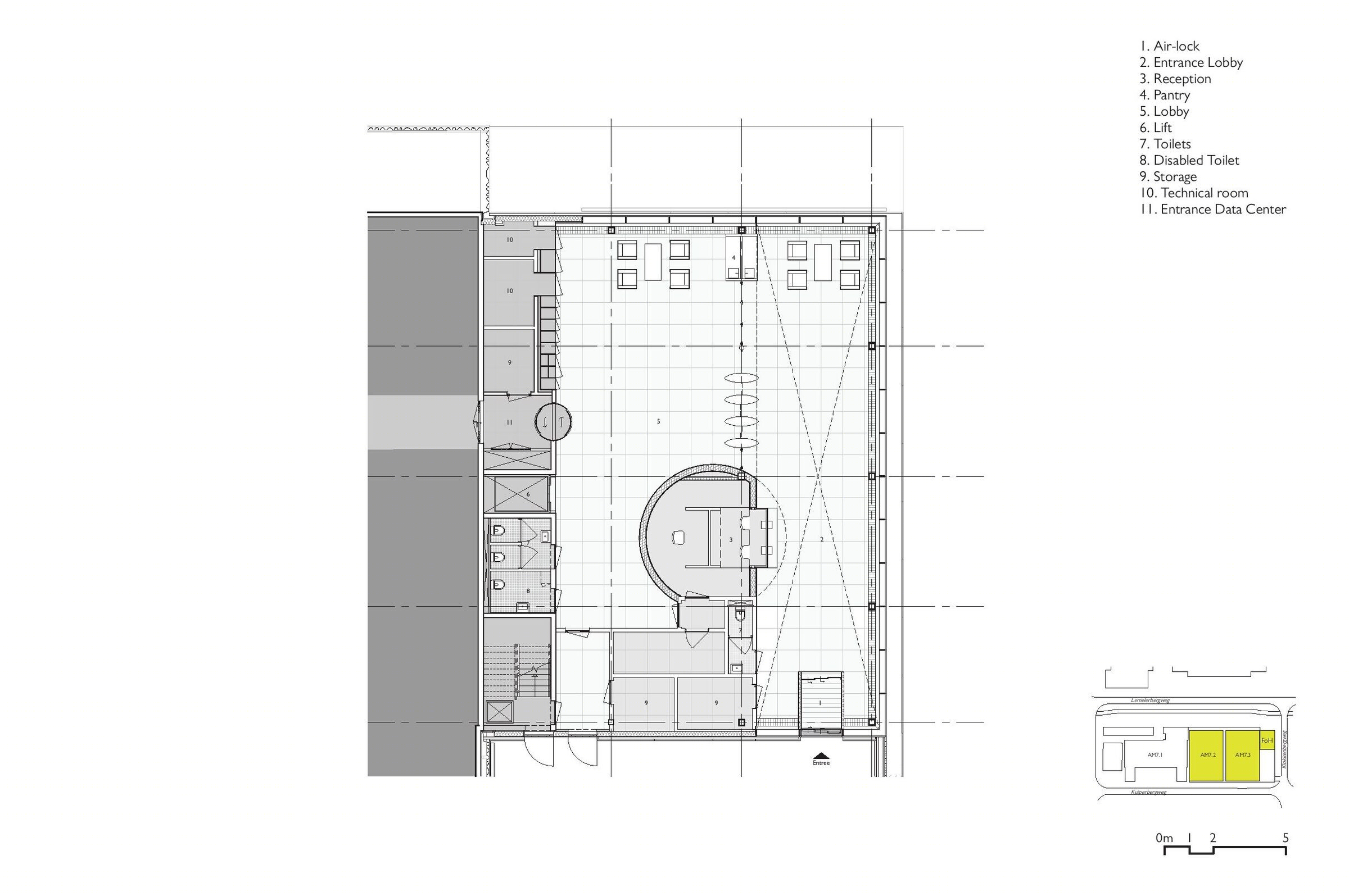 交互之舞 · Equini· Datacenter AM7 办公建筑丨荷兰阿姆斯特丹丨Benthem Crouwel Architects-40