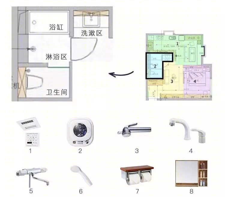 恒田设计 · 日式实用主义小户型动线收纳设计-16