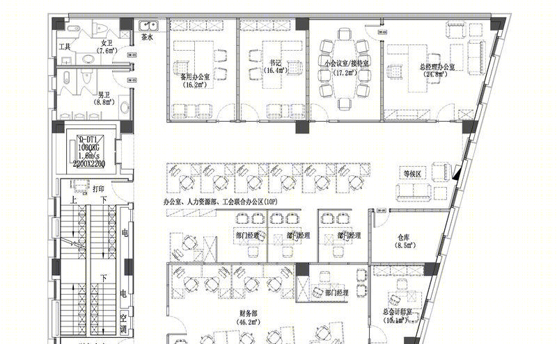 南京一建集团办公楼-31