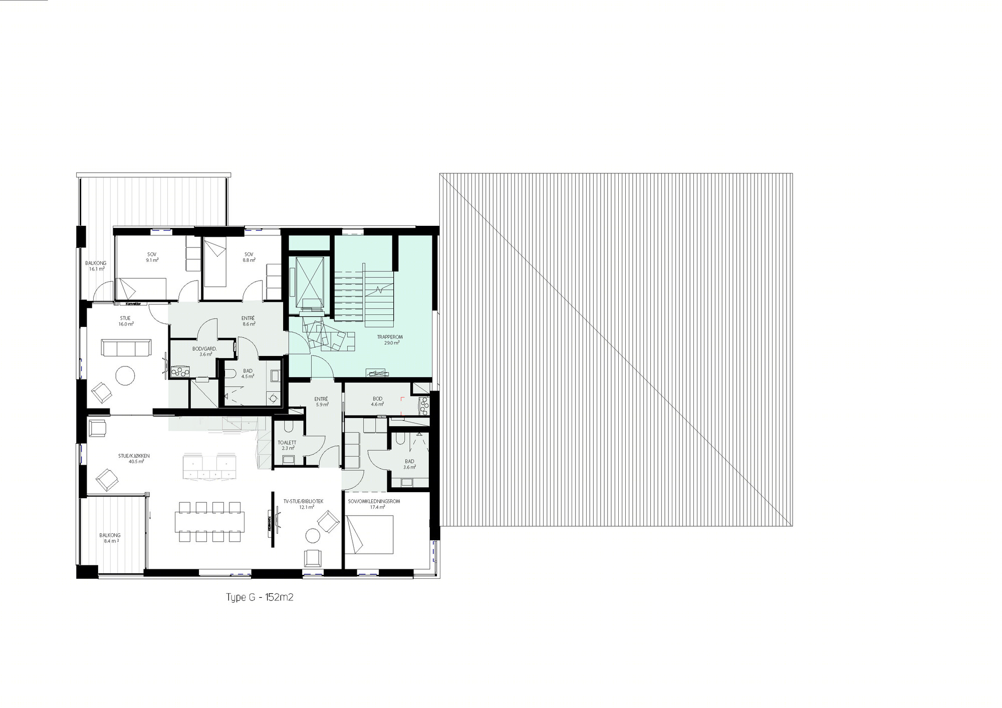 挪威 Paradis Waterfront 住房项目丨Ghilardi+Hellsten Arkitekter-22