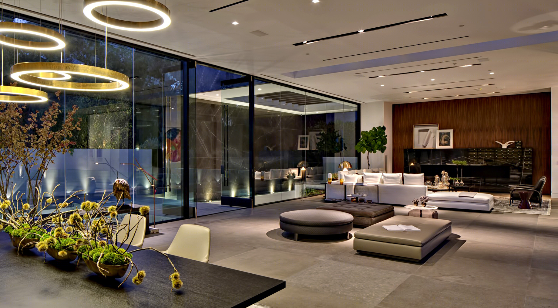 Calvin Klein 的现代奢华之家丨建筑师 Paul MaClean,室内设计 Mary Ta-49