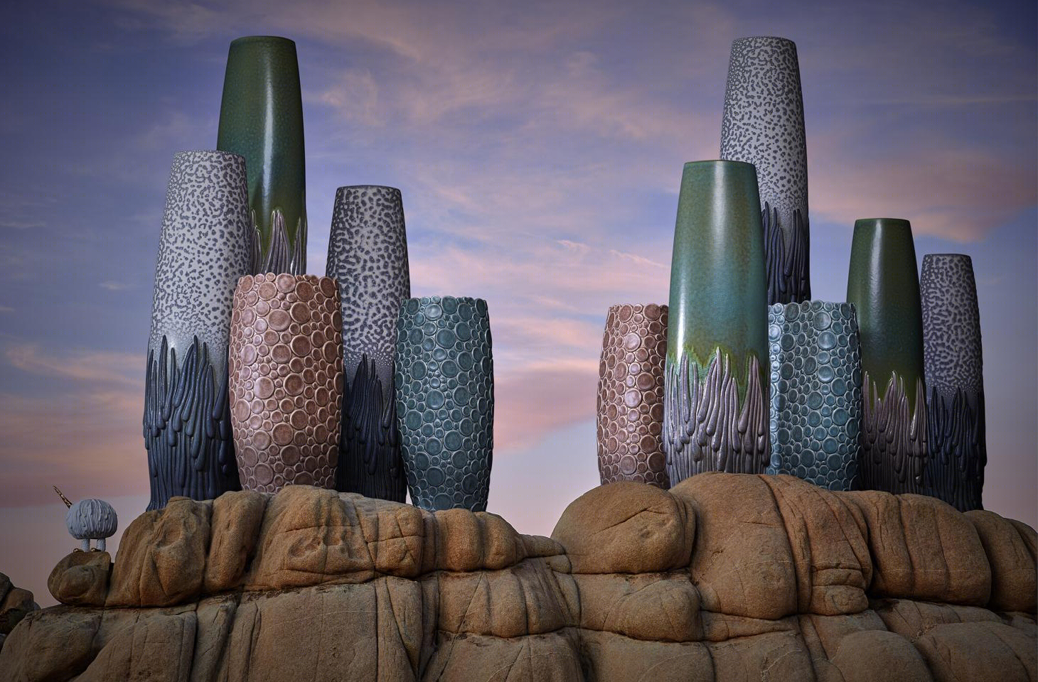 奇幻陶瓷 | Joshua Tree 中的 Haas L’Objet collection-30