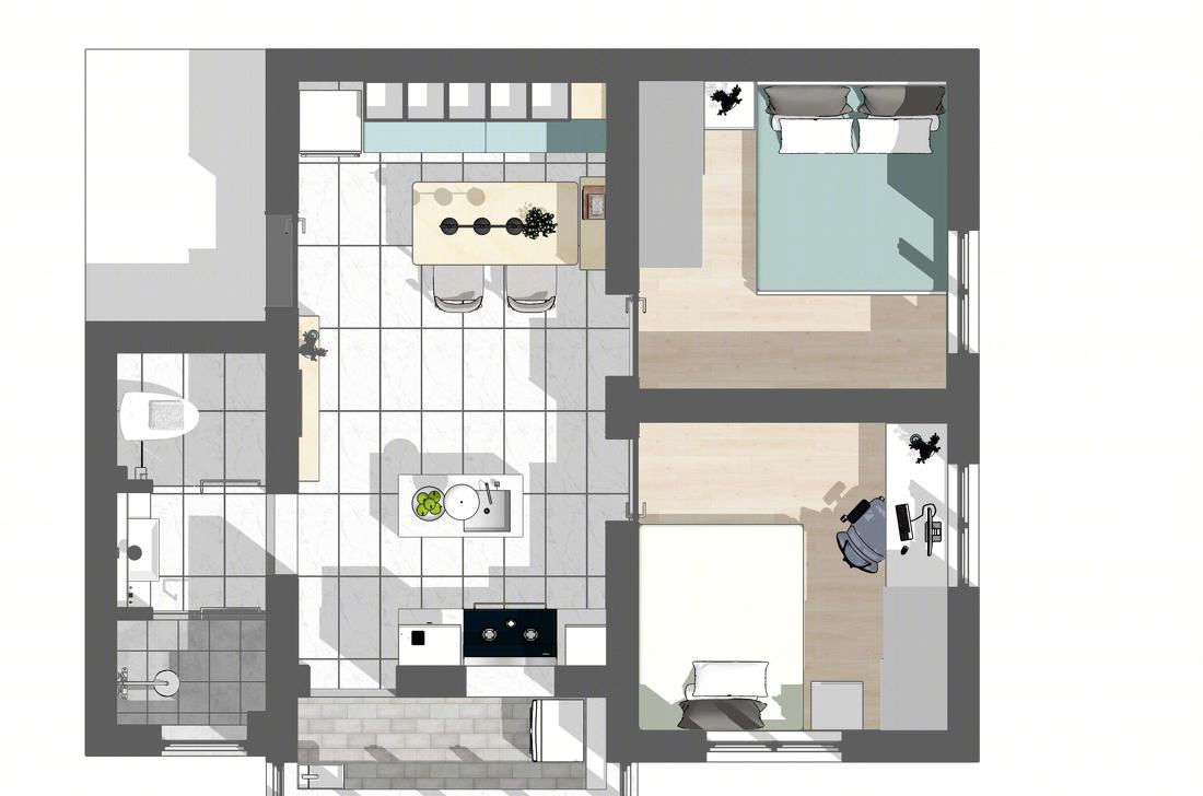 50m²学区房逆袭改造丨PARCO 集团-63