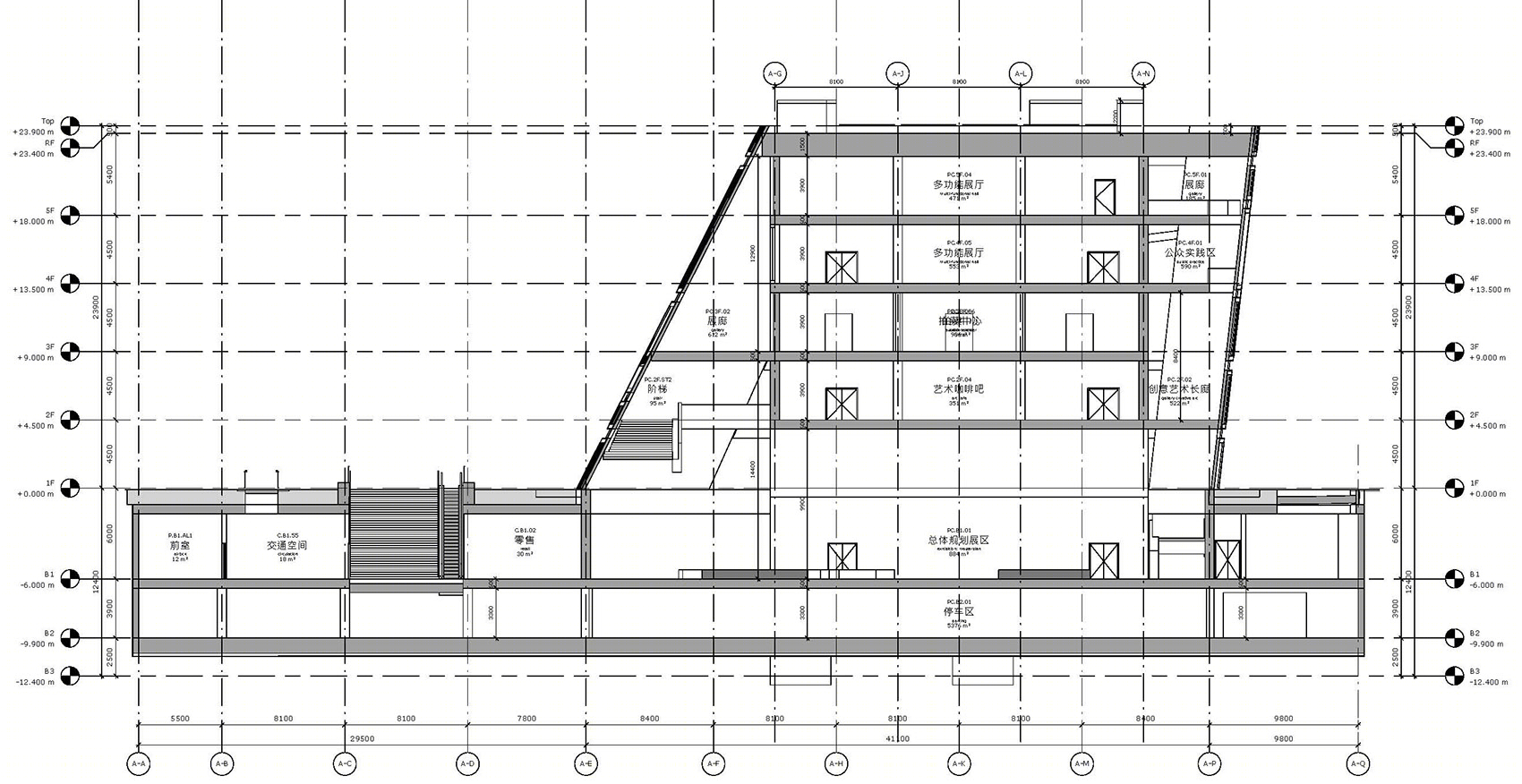 深圳龙岗三馆一城建筑-31