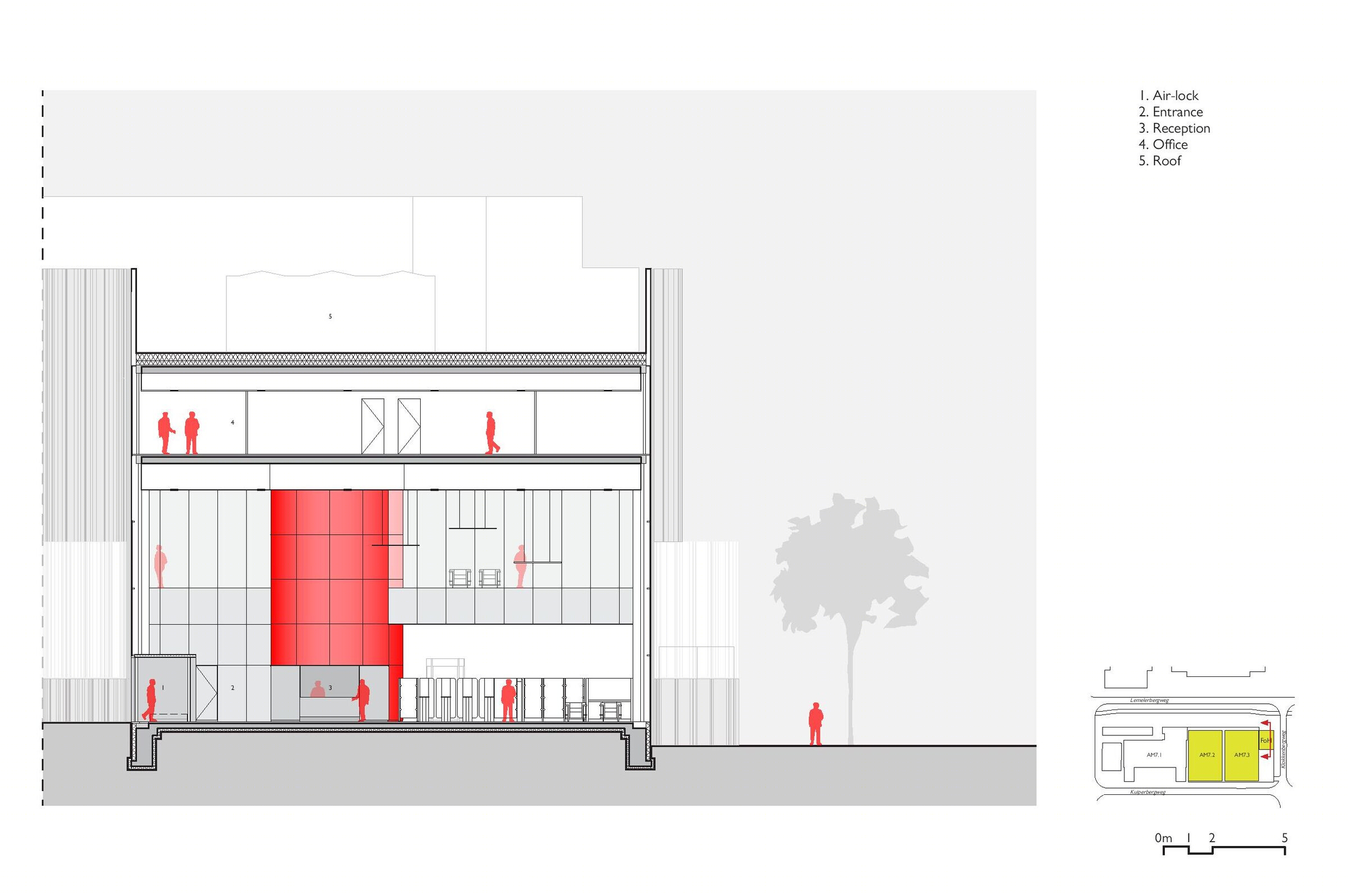 交互之舞 · Equini· Datacenter AM7 办公建筑丨荷兰阿姆斯特丹丨Benthem Crouwel Architects-42