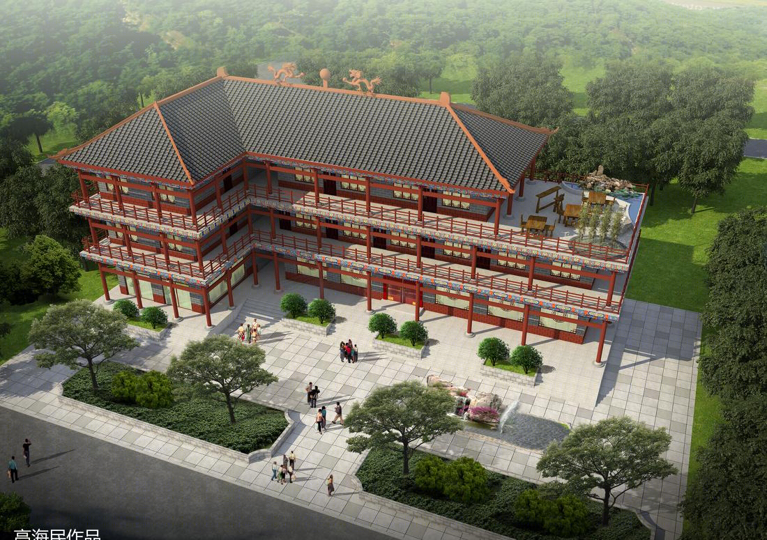 
中式办公场所 -0