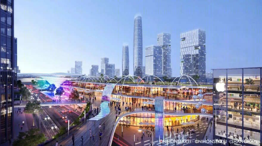 上海松江枢纽地区城市设计项目丨中国上海丨株式会社日本设计,日宏(上海)建筑设计咨询有限公司-48
