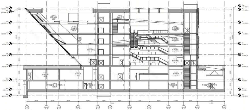 深圳龙岗三馆一城建筑-33