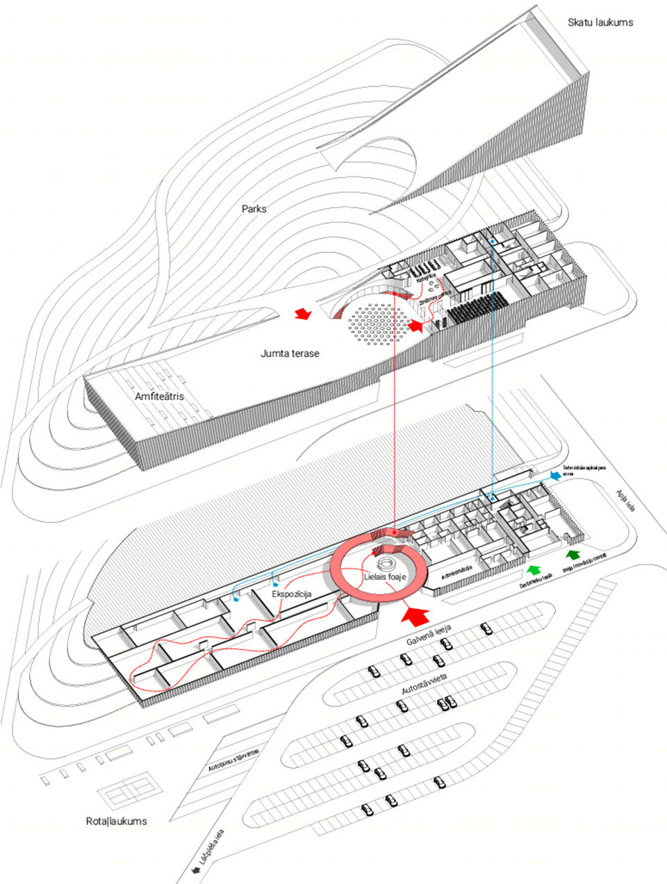 拉脱维亚 VIZIUM 科学创新中心丨Audrius Ambrasas Architects-18