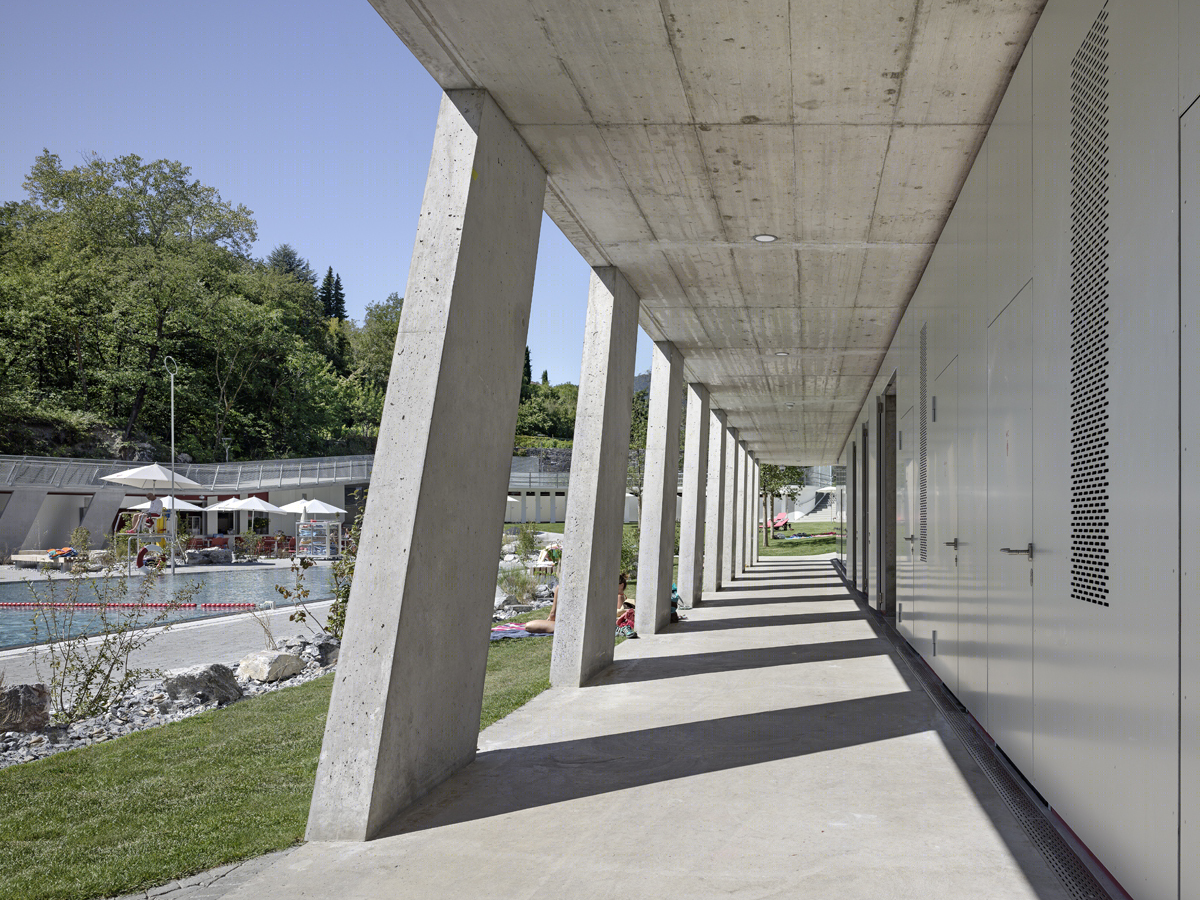 瑞士Géronde浴场翻新丨NAU & Drexler Guinand Jauslin Architekten-18