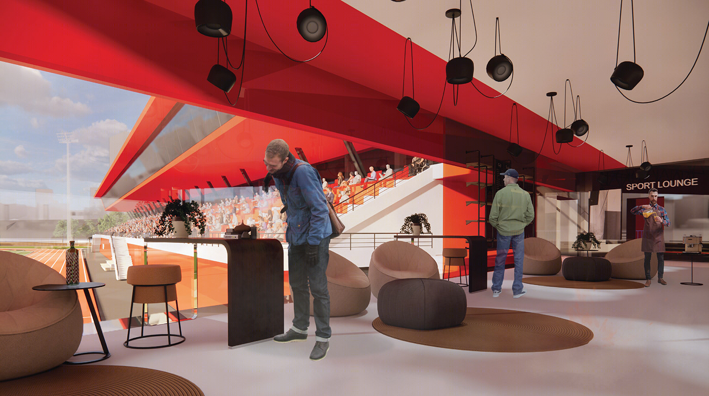SPORTS COMPLEX IN GULBENE | COMPETITION PROJECT-3