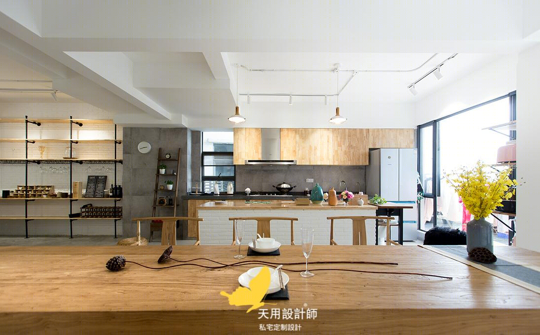 现代工业风家居设计,自然舒适,融入生活-25