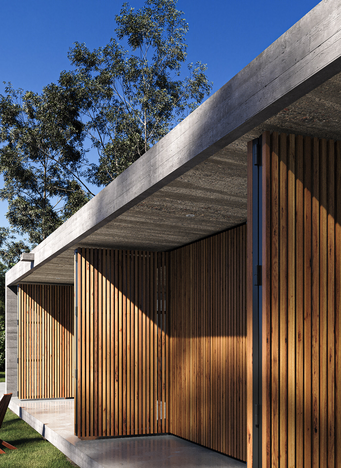 Anastasiya Gushchina丨别墅建筑丨Marindia House CGI-6