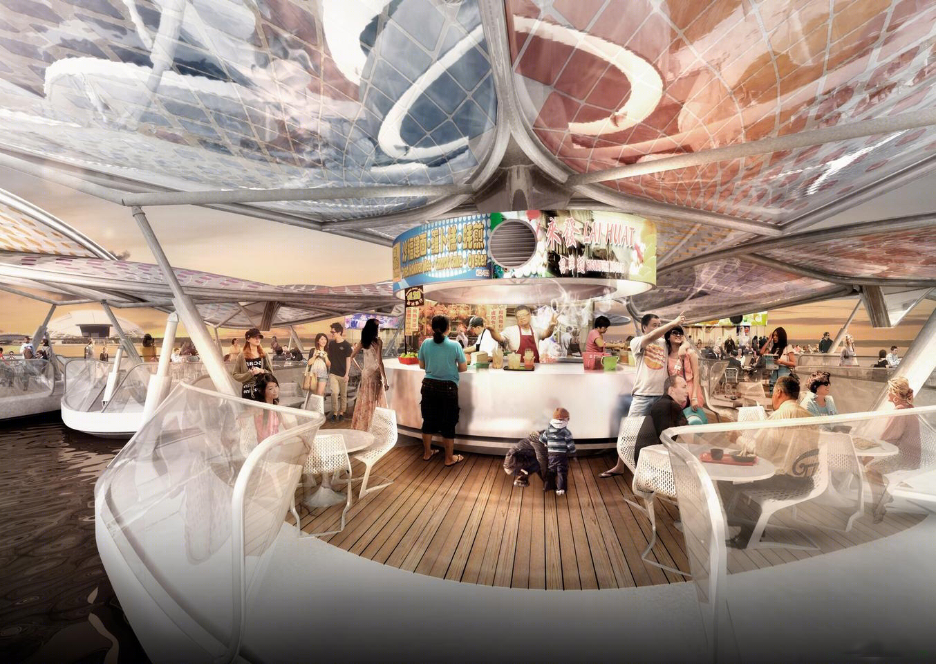 星光兰 · 新加坡漂浮熟食中心丨SPARK 思邦-15