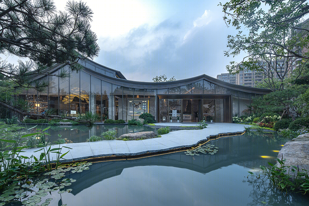 杭州龙湖葛洲坝景粼天著——自然之美诠释现代住宅景观-12