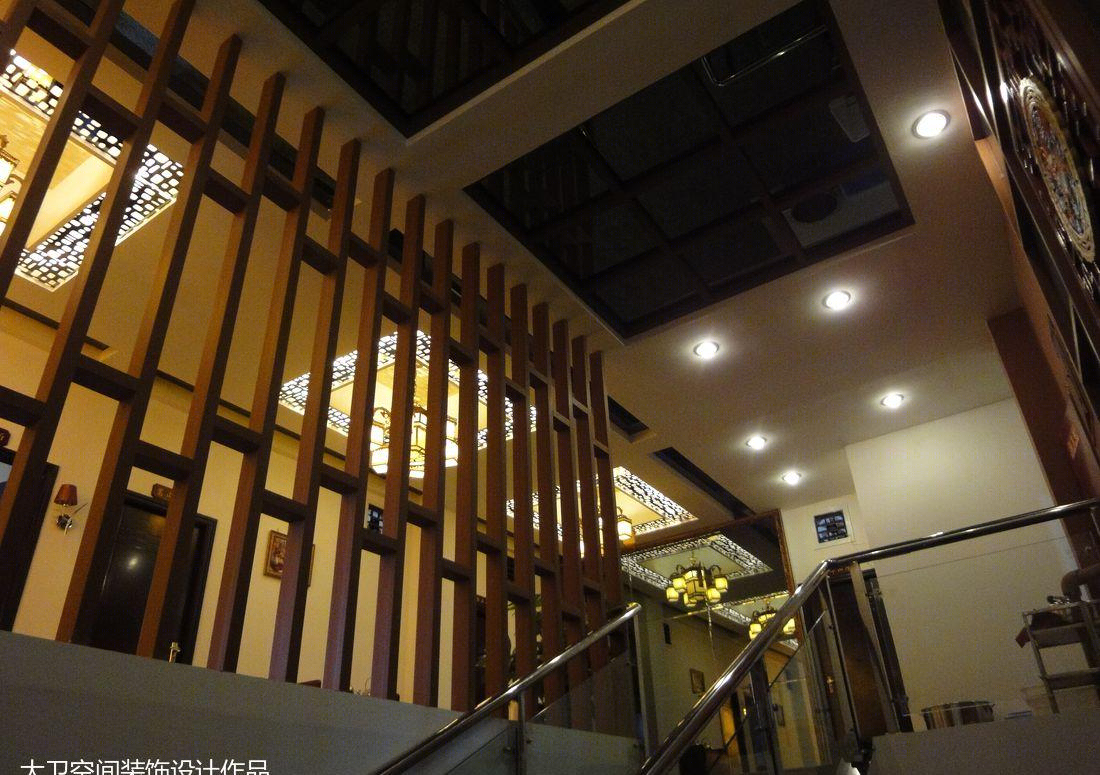 成都板栗养生鸡店——古韵金箔，精品酒店氛围的餐饮空间-13