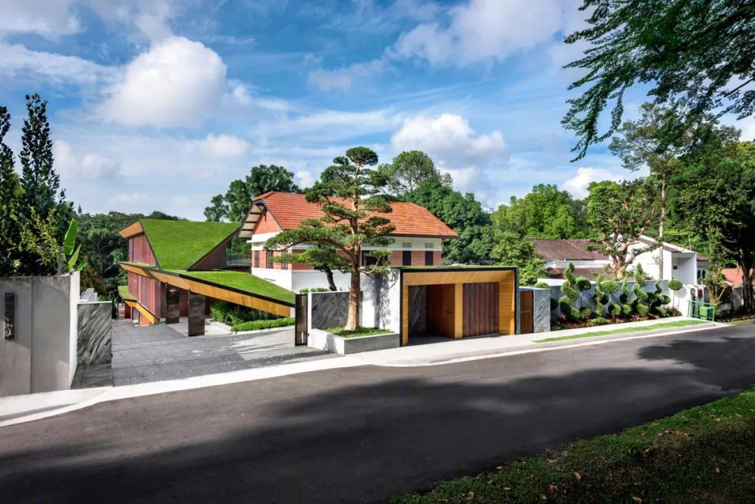 隐蔽的房子 / 隐藏的房屋丨新加坡丨TA.LE Architects-10