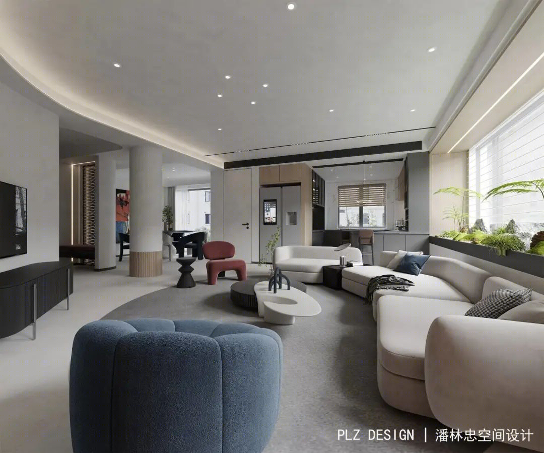 香悦四季 · 自然侘寂之美丨潘林忠室内空间设计-21