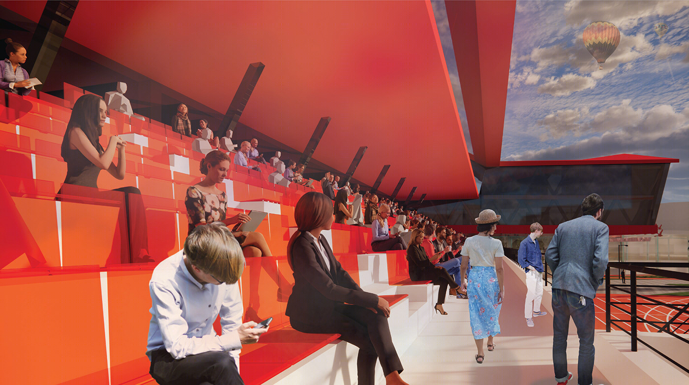SPORTS COMPLEX IN GULBENE | COMPETITION PROJECT-4