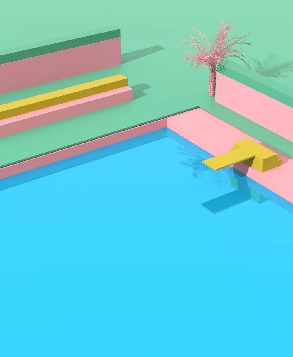 梦幻色彩的 3D 艺术盛宴-18