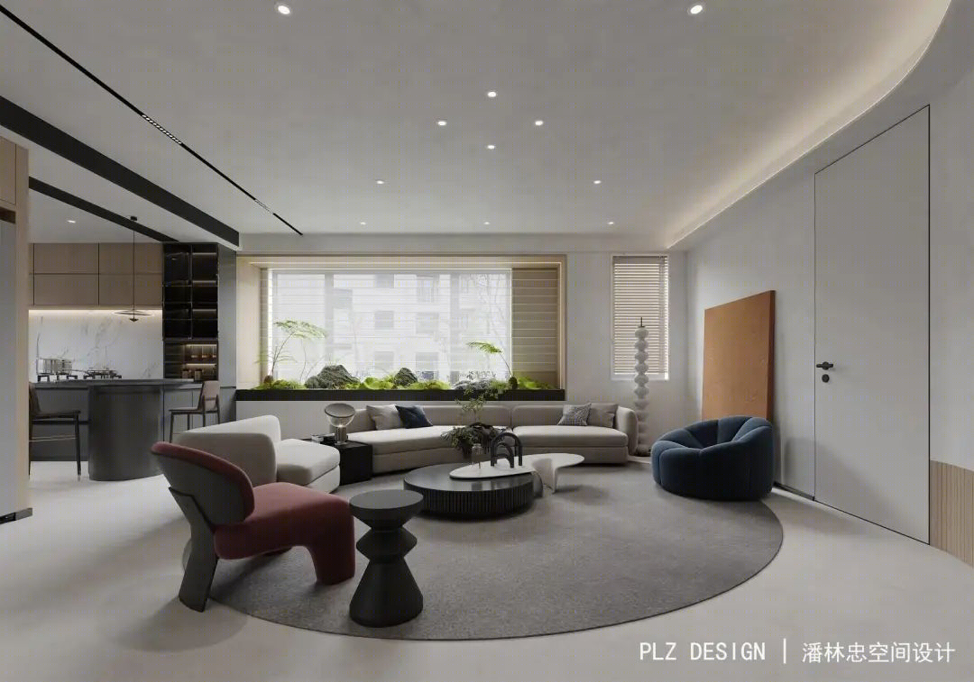 香悦四季 · 自然侘寂之美丨潘林忠室内空间设计-23
