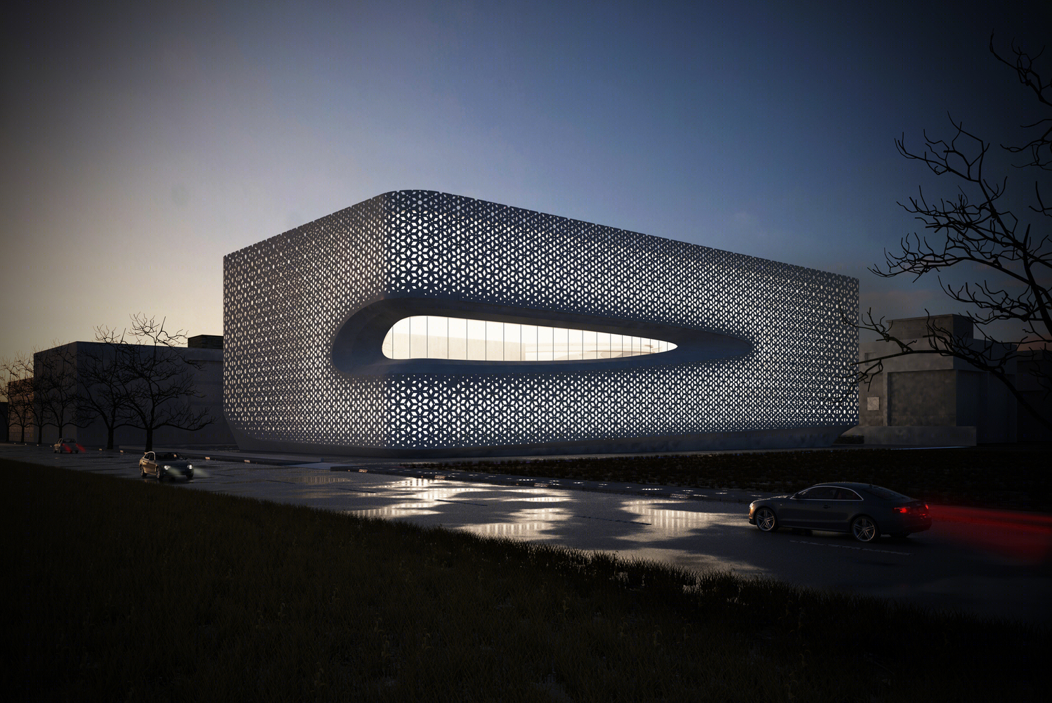 印度 Punjab Kesari 总部丨Studio Symbiosis 建筑事务所-13