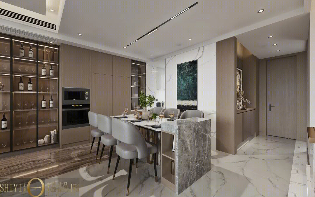 现代港式极简中式美式空间设计案例集锦丨中国宜昌丨十翼空间装饰-90