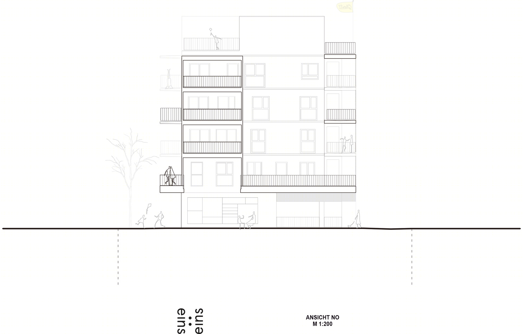维也纳零能耗社会保障住宅 · Gleis 21 联合住宅丨奥地利维也纳丨einszueins architektur-35