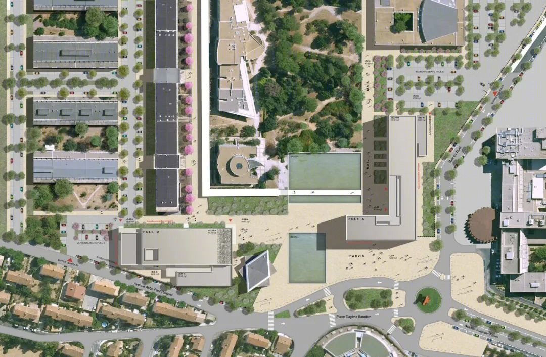 法国蒙彼利埃第二大学校园建筑丨BPA ARCHITECTURE-50