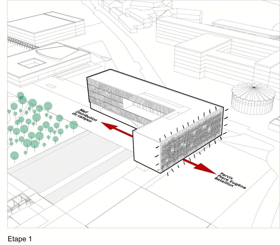 法国蒙彼利埃第二大学校园建筑丨BPA ARCHITECTURE-52