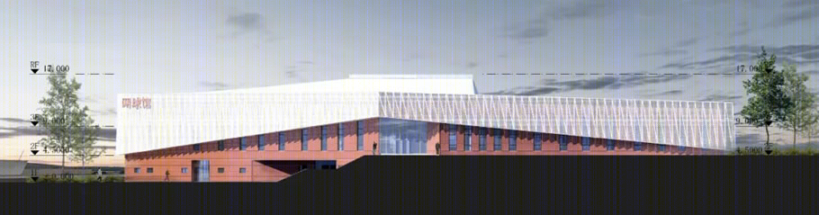九江学院网球馆丨中国九江丨九江建筑设计院-13