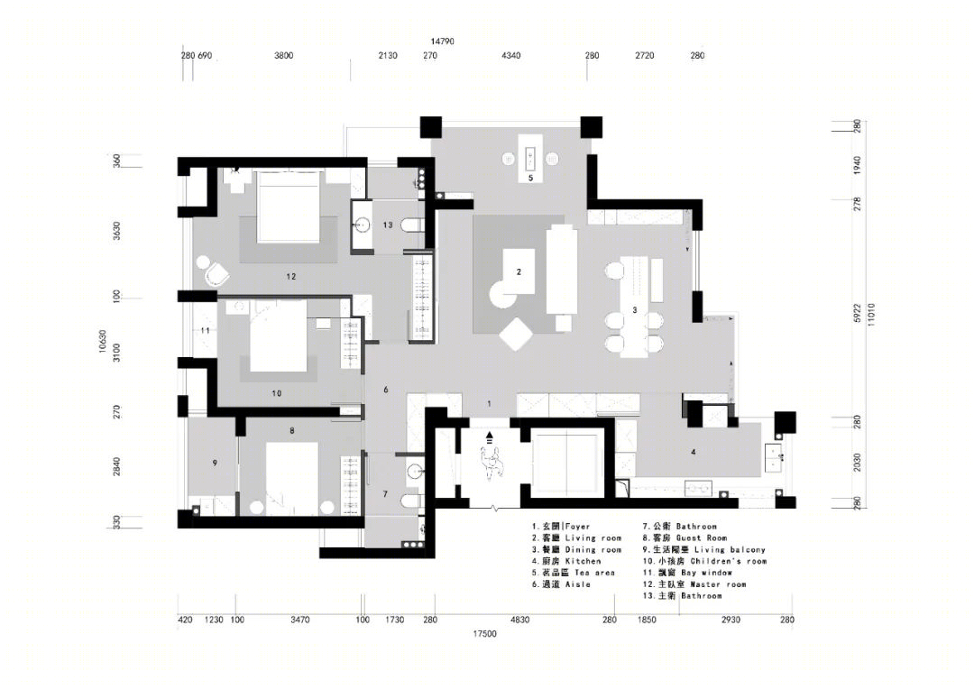 瑞安香缇半岛 · 现代舒适住宅设计丨家和丽舍-40