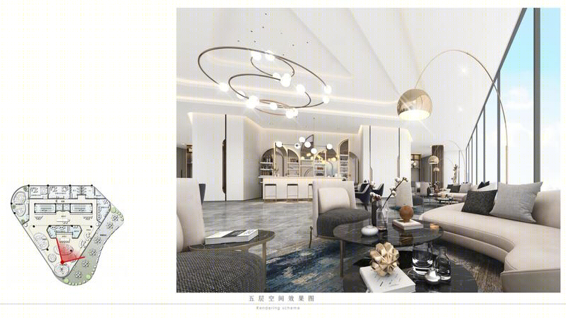 长沙滨江 C9 地块项目营销中心设计 | 简约精致，艺术湖湘-21