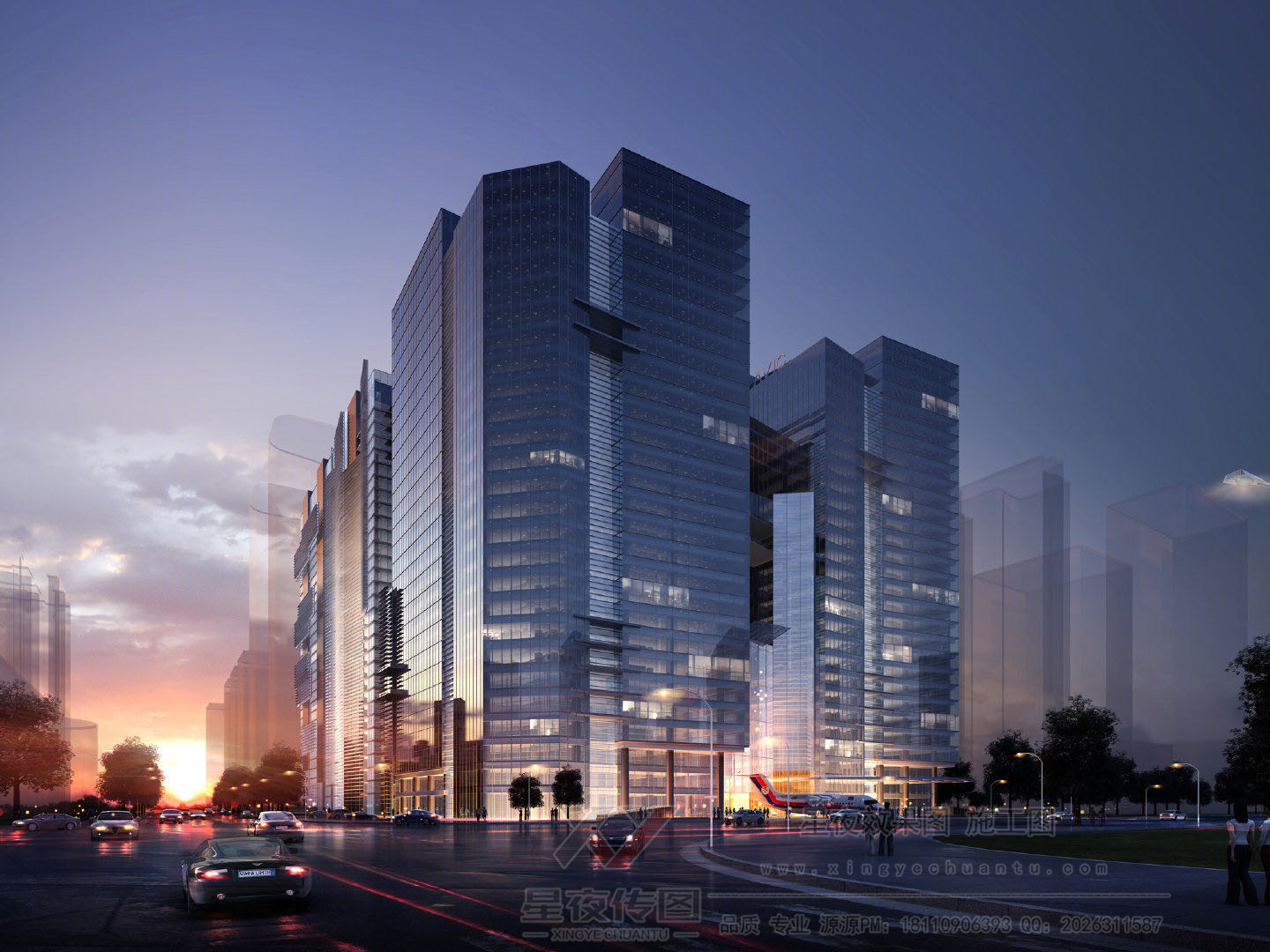 建筑透视图                     -0