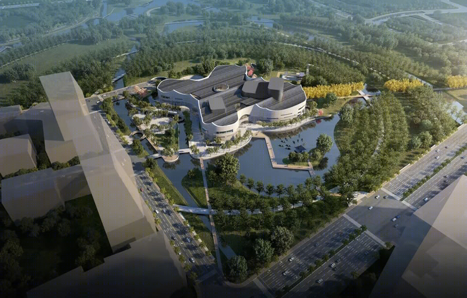 上海青浦演艺中心丨中国上海丨BAU 建筑城市设计-0
