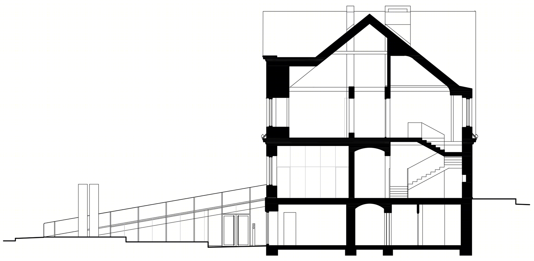 捷克城镇图书馆设计丨atakarchitekti-66