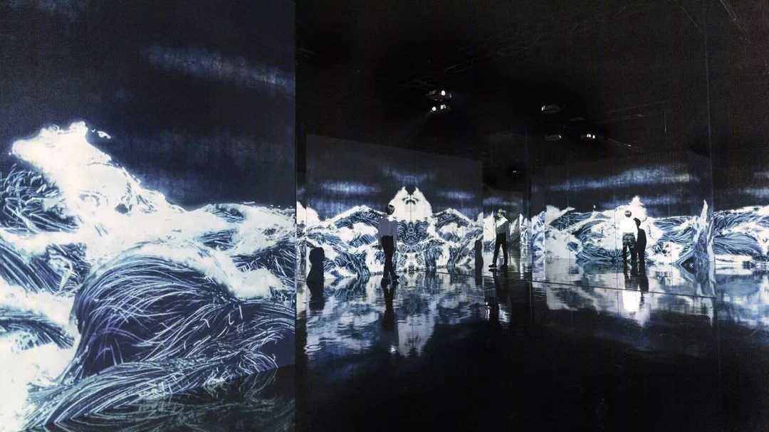 上海油罐艺术中心 teamLab 大展 梦幻水粒子世界-28