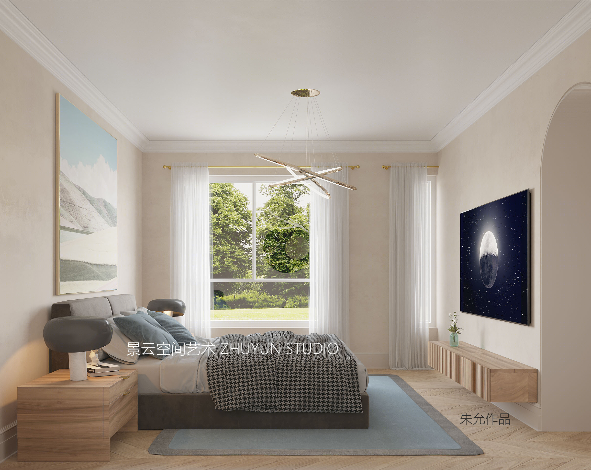 朱允作品-成都中南海棠集194（ZHUYUN STUDIO）                     -8